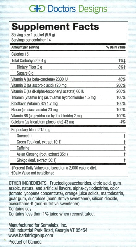 BioFix Thermogenic, Antioxidant, Energy Powder Blend, Orange Flavor