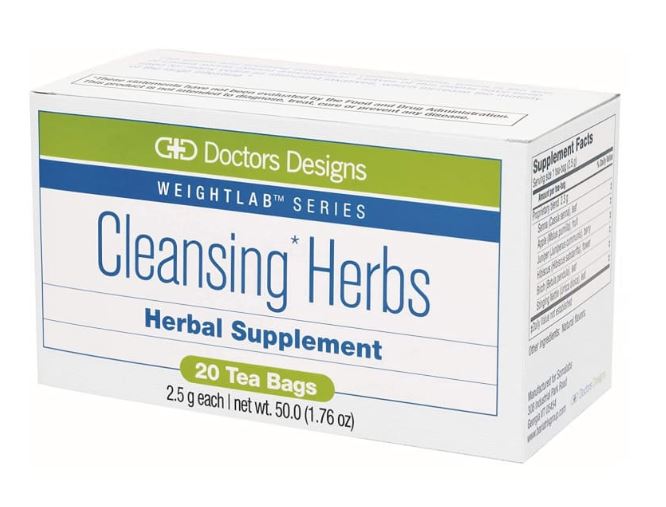 Doctors Designs Cleansing Herbs and Detoxifying Natural Tea