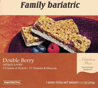 Bars, Nutrition Double Berry, Meal Replacement Bars, by Robard