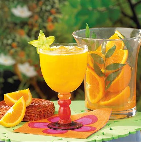 Fruit Drink Orange by Robard