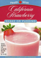 California Strawberry Shake or Pudding by Healthwise