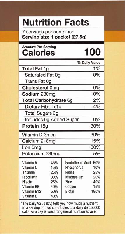 Healthwise 100 Calorie Mocha Shake or Pudding, Meal Replacement