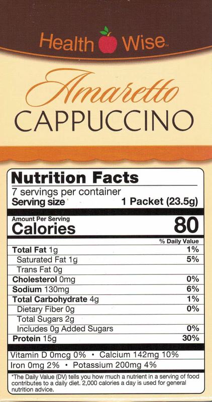 Cappuccino Amaretto by Healthwise