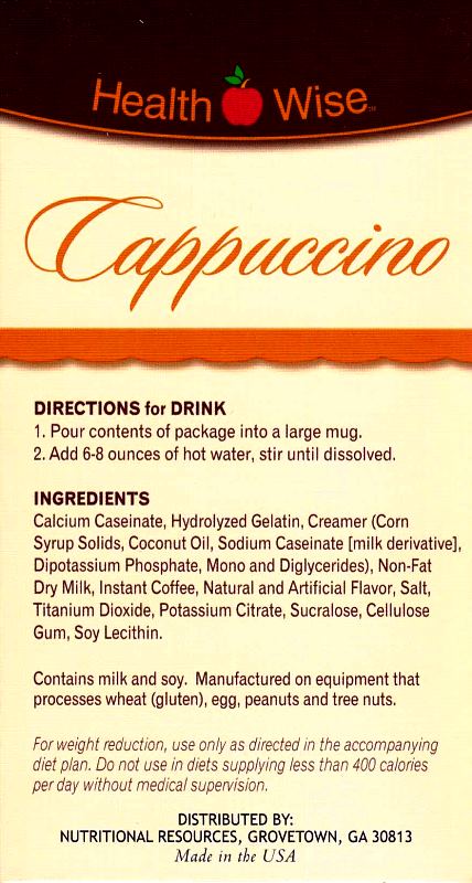 Cappuccino Classic by Healthwise