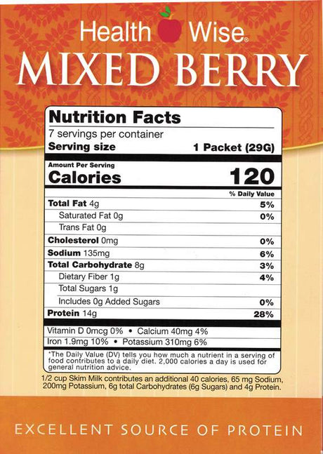 Cereal Mixed Berry by Healthwise