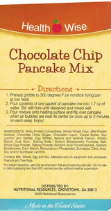 Pancake Mix Chocolate Chip by Healthwise