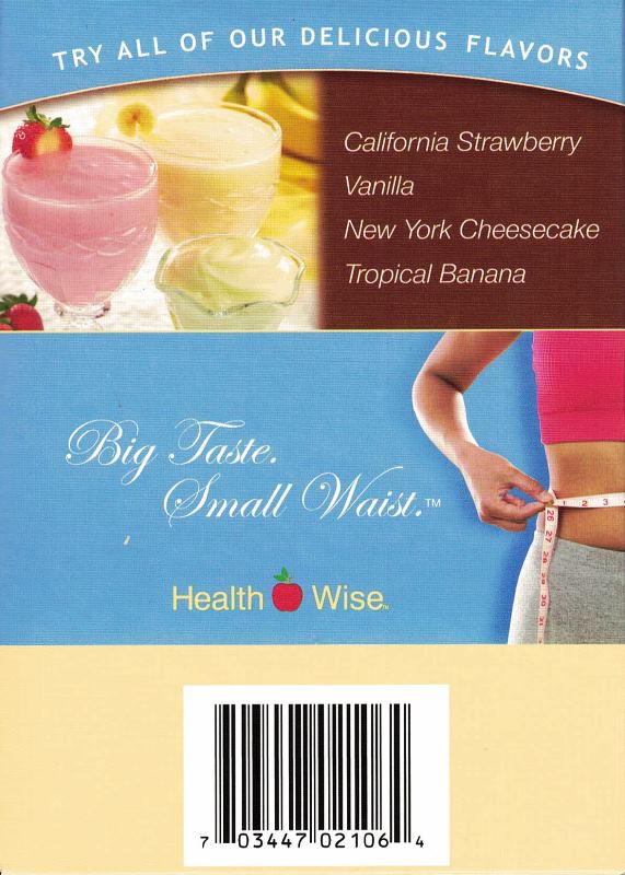 Chocolate Shake & Pudding by Healthwise