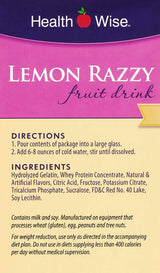 Fruit Drink Lemon Razzy by Healthwise