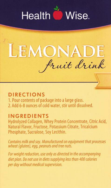 Fruit Drink Lemonade by Healthwise