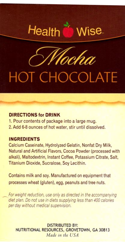 Hot Chocolate Mocha by Healthwise