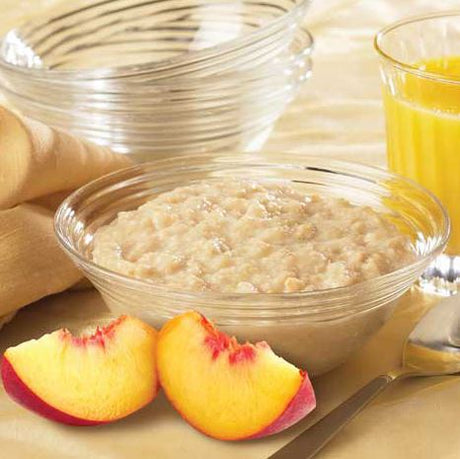 Best By 09 2024, Oatmeal Peaches & Cream by Healthwise