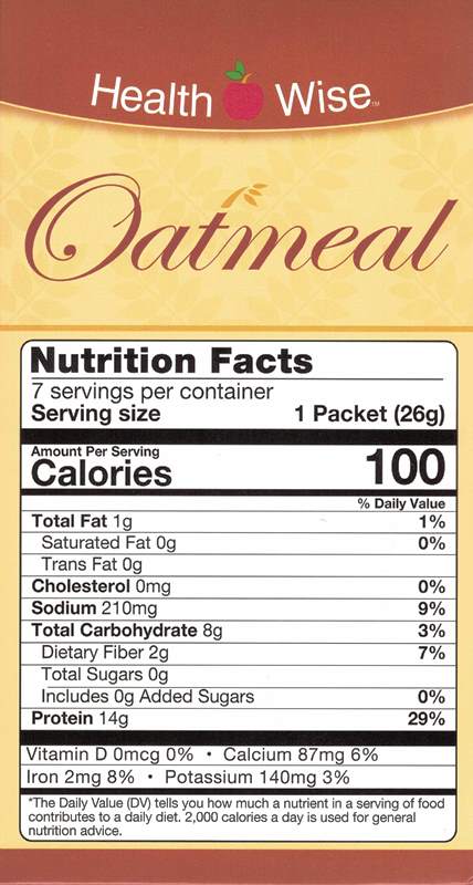 Oatmeal Traditional by Healthwise