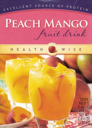 Fruit Drink Peach Mango by Healthwise