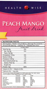 Fruit Drink Peach Mango by Healthwise