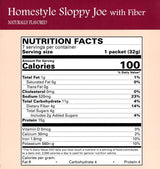 Homestyle Sloppy Joe with Fiber by Robard