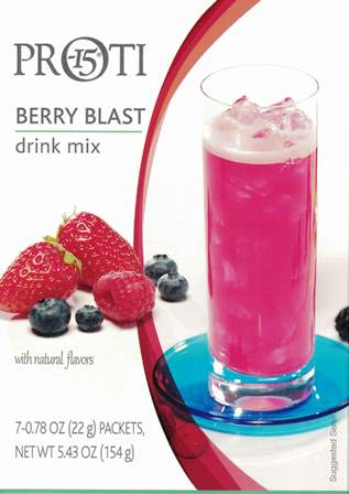 Fruit Drink Proti 15 Berry Blast Mix by Bariatrix