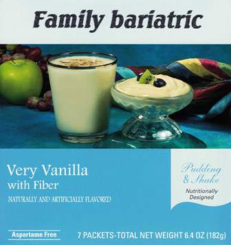 Very Vanilla with Fiber Pudding & Shake by Robard